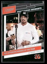 2022 Panini Prestige Prestigious Moments Ja'Marr Chase #PM-9 card