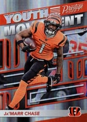 2022 Panini Prestige Youth Movement Ja'Marr Chase #YM-2 card