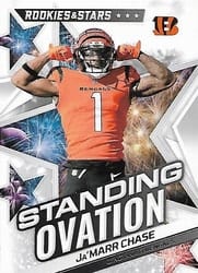 2022 Panini Rookies & Stars Standing Ovation Ja'Marr Chase #SO-8 card