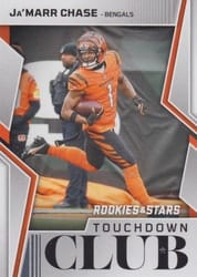 2022 Panini Rookies & Stars Touchdown Club Ja'Marr Chase #TD-9 card
