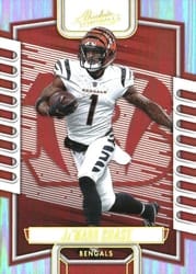 2023 Panini Absolute Base Set Ja'Marr Chase #85 card