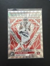 2023 Panini Donruss Optic Diamond Hands Ja’Marr Chase #DH-JC card