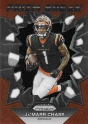 2023 Panini Prizm Prizm Break Ja'Marr Chase #10 card