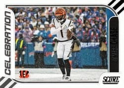2023 Score Celebration Ja'Marr Chase #12 card