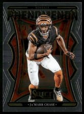 2024 Panini Select Phenomenon Ja'Marr Chase #22 card
