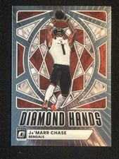 2025 Donruss Optic Diamond Hands Ja'Marr Chase #6 card