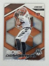 2025 Panini Mosaic Epic Performers Ja'Marr Chase Mosaic Orange Fluorescent #1 card