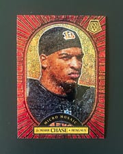 2025 Panini Mosaic Micro Mosaic Ja'Marr Chase #21 card