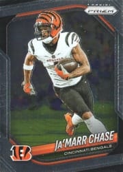 2025 Panini Prizm Base Set Ja'Marr Chase #208 card