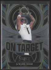 2025 Panini Select On Target Ja'Marr Chase #7 card