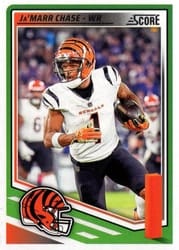 2025 Score Base Set Ja'Marr Chase #13 card