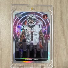 2025 Topps Cosmic Chrome Supernova Ja'Marr Chase #SPN-18 card