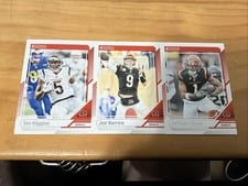 Ja'Marr Chase / Joe Burrow 2024 Donruss Horizontal Downtown! card