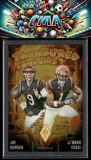 2024 Panini Phoenix Treasured Tandems Ja'Marr Chase / Joe Burrow #TT-CIN card