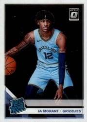 2019-20 Donruss Optic Base Set Ja Morant #168 card