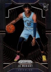 2019-20 Panini Prizm Base Set Ja Morant #249 card