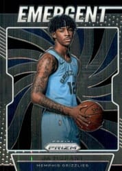 2019-20 Panini Prizm Emergent Ja Morant #17 card