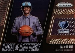 2019-20 Panini Prizm Luck of the Lottery Ja Morant #2 card