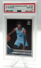 2019 Panini Donruss Optic JA Morant #168 card