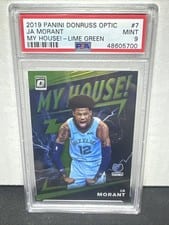 2019 Panini Donruss Optic My House JA Morant #7 card