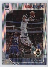 2019 Panini Hoops Premium Stock Ja Morant Flash Prizm #259 card