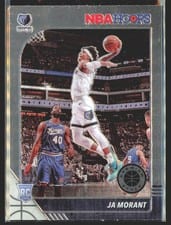 2019 Panini Hoops Premium Stock Ja Morant Pulsar Prizm #259 card