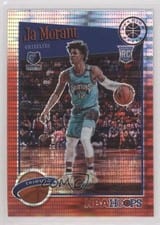 2019 Panini Hoops Premium Stock Ja Morant Red Pulsar Prizm #297 card