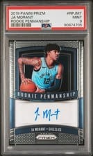 2019 Panini Prizm Rookie Penmanship JA Morant #RPJMT card