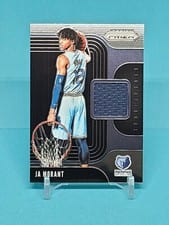 2019 Panini Prizm Sensational Swatches JA Morant #JAM card