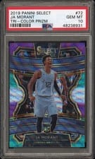 2019 Panini Select JA Morant Tri Color Prizm #72 card