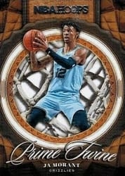 2020-21 Hoops Prime Twine Ja Morant #24 card