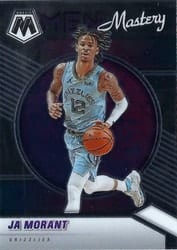2020-21 Panini Mosaic Men of Mastery Ja Morant #17 card