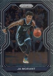 2020-21 Panini Prizm Base Set Ja Morant #115 card