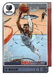 2021-22 Hoops Winter Base Set Ja Morant #132 card