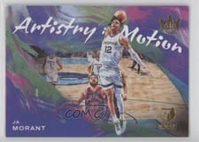 2021-22 Panini Court Kings Artistry in Motion Ja Morant #7 card