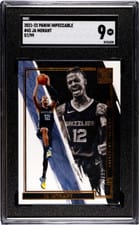 2021-22 Panini Impeccable Base Set Ja Morant #43 card