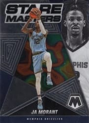 2021-22 Panini Mosaic Stare Masters Ja Morant #16 card