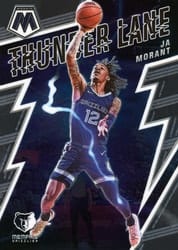2021-22 Panini Mosaic Thunder Lane Ja Morant #12 card