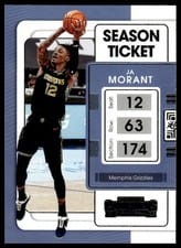 2021 Panini Contenders Ja Morant #3 card