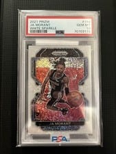 2021 Panini Prizm Ja Morant White Sparkle Prizm #194 card