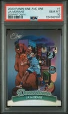 2022-23 Panini One and One Downtown Ja Morant #1 card