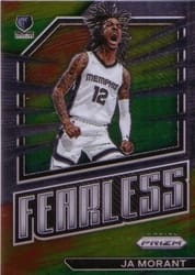 2022-23 Panini Prizm Fearless Ja Morant #8 card
