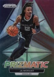 2022-23 Panini Prizm Prizmatic Ja Morant #13 card
