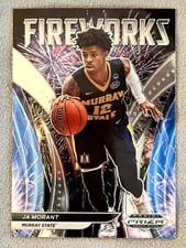 2022 Panini Prizm Draft Picks Fireworks Ja Morant #FW-JA
