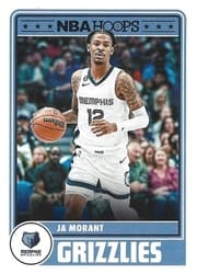 2023-24 Hoops Base Set Ja Morant #281 card