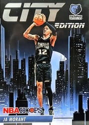 2023-24 Hoops City Edition Ja Morant #18 card