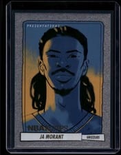 2023-24 Hoops Presentations Ja Morant #5 card