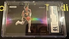 2023 Panini Prizm Draft Picks Black Color Blast Ja Morant #15 card