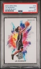 2023 Panini Spectra Color Blast Ja Morant #16 card