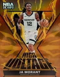 2024-25 Hoops High Voltage Ja Morant #3 card
